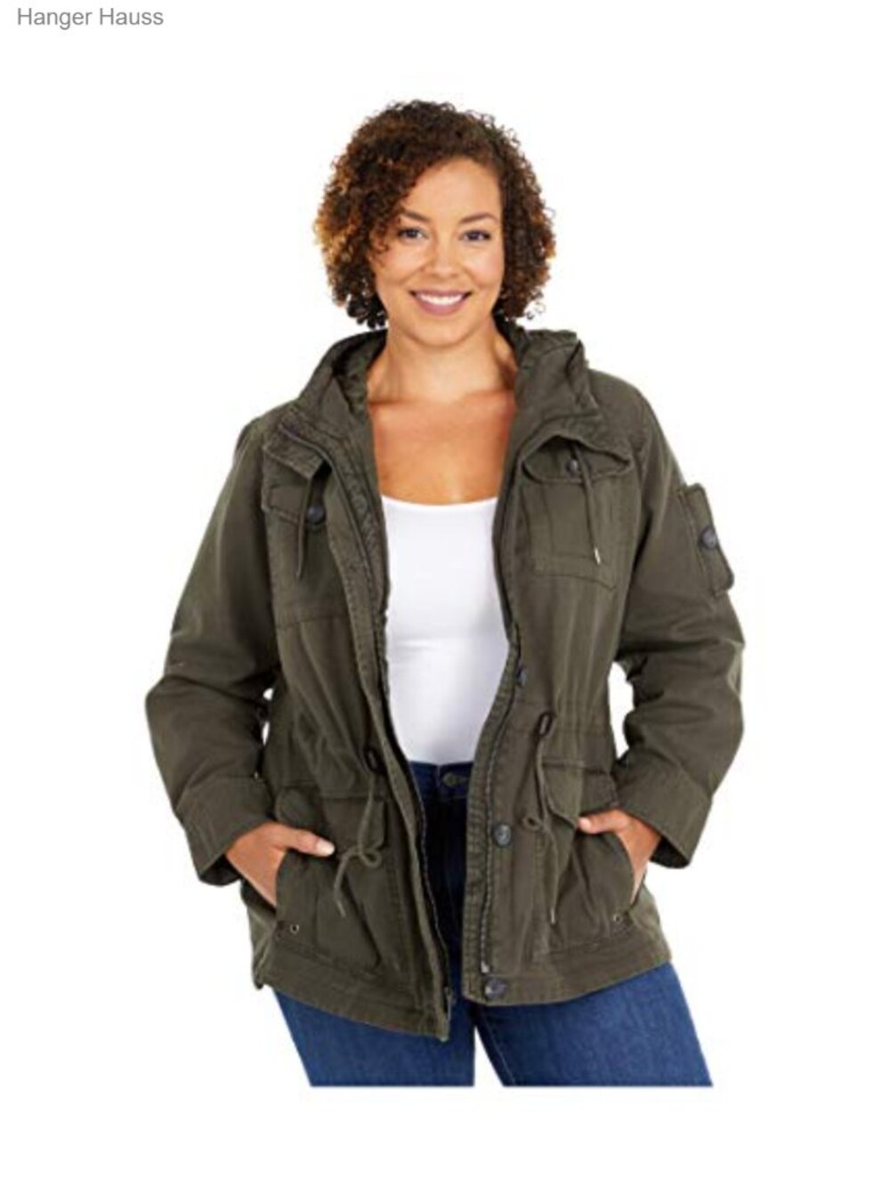Levi's Lightweight Cotton Military Jacket Women's Field Jacket